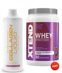 PROMO STACK SCITEC COLLAGEN LIQUID + XTEND WHEY